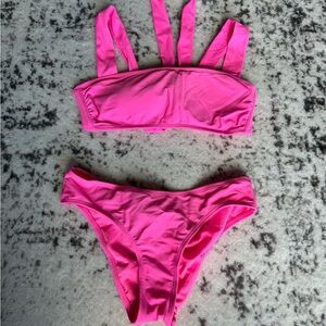 Xhilaration Juniors Pink Bikini Set
